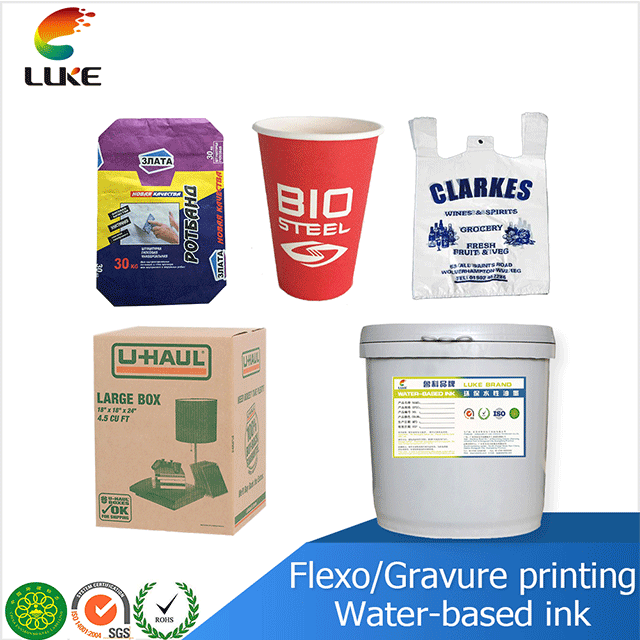  Flexo / Gravure printing  Water-based Ink