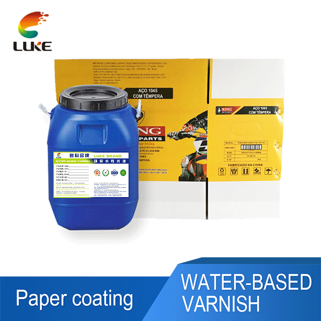 Water-based varnish
